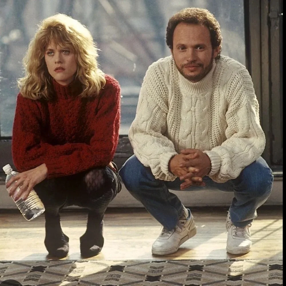 ZARA cable knit sweater When Harry Met Sally style ecru cream medium oversized - Picture 15 of 15